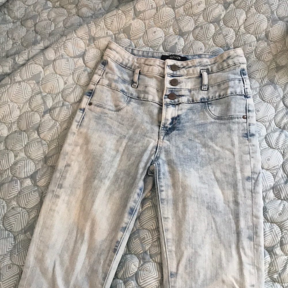 High waisted Skinny Jeans